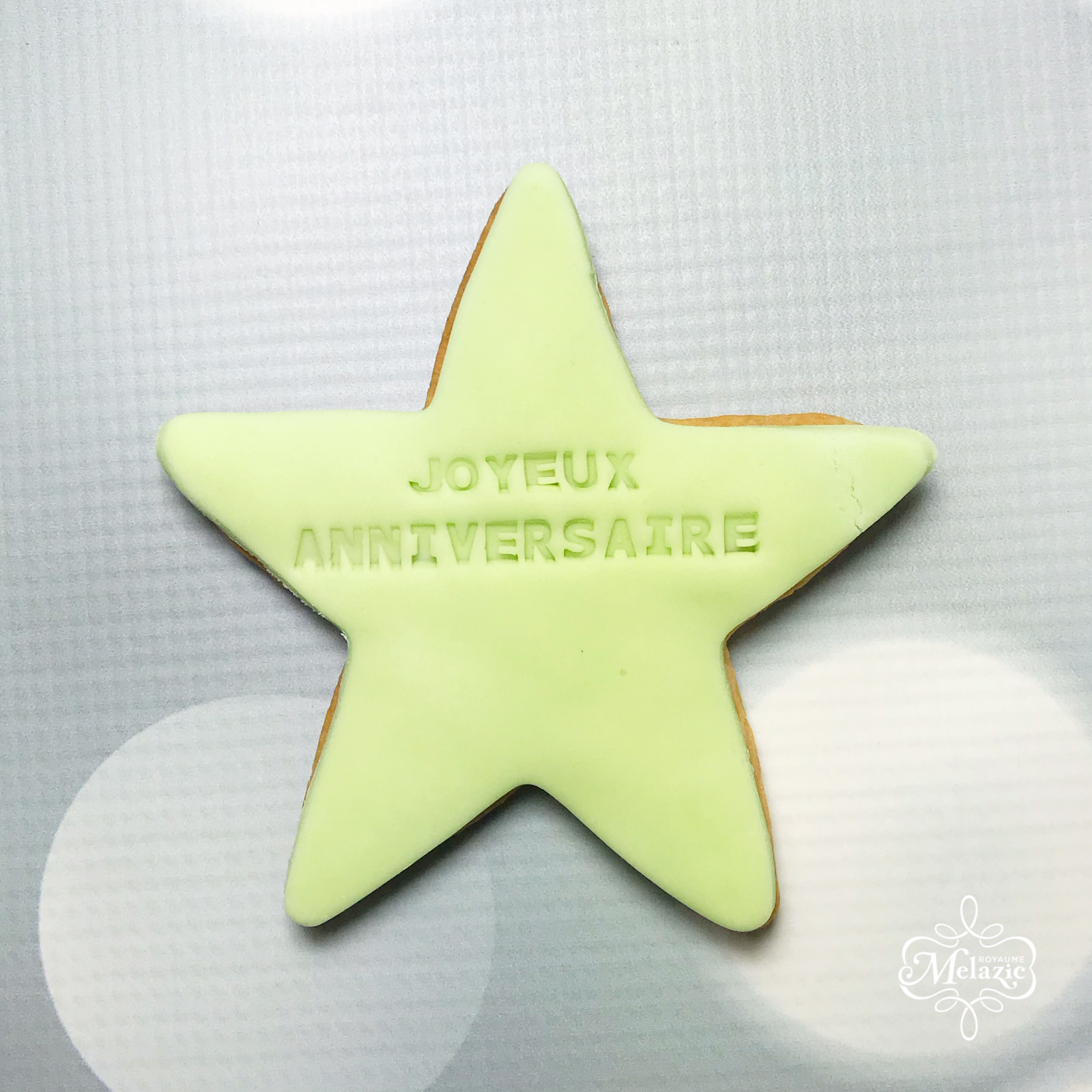 Etoile "Joyeux anniversaire"