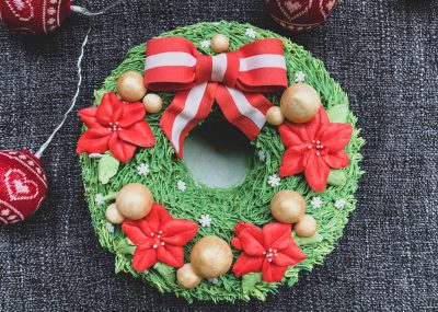 couronne de Noël