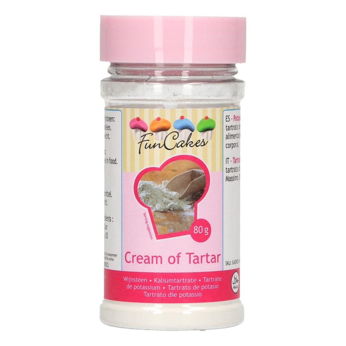 Crème Premium de Tartre pour Ingrédient de Cuisson Maroc