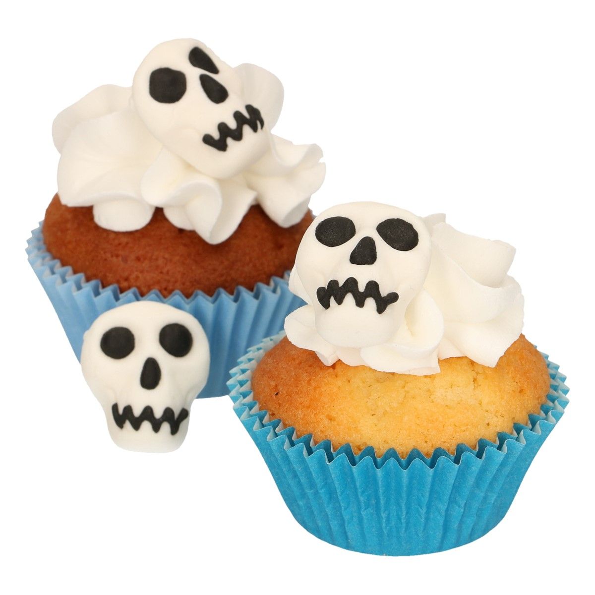 Décos en sucre Tête de mort - Royaume MELAZIC – Cupcakes